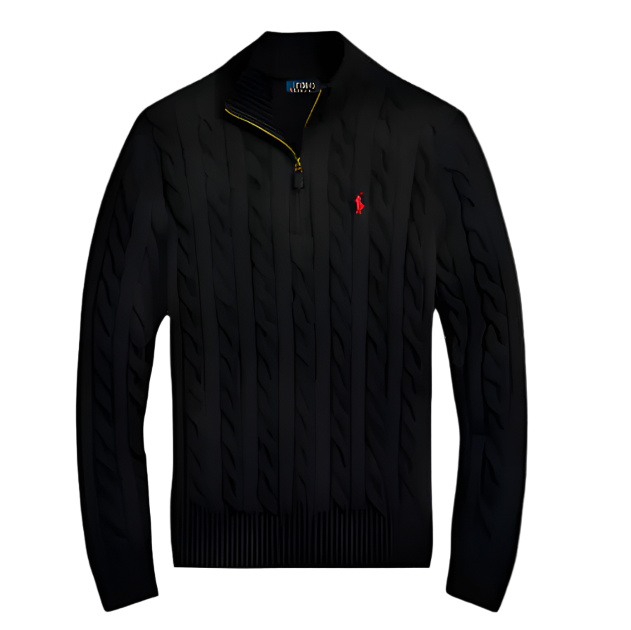 Ralph Lauren Cable Knit Quarter Zip