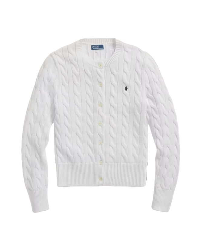 Crewneck Cardigan Sweater
