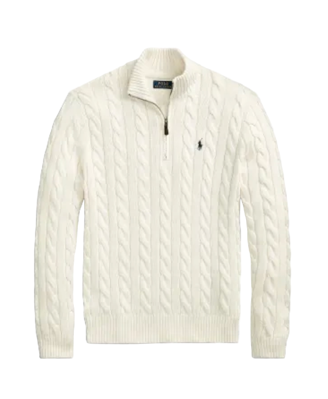 Ralph Lauren Cable Knit Quarter Zip